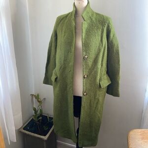 Helene Berman Olive Trench Coat